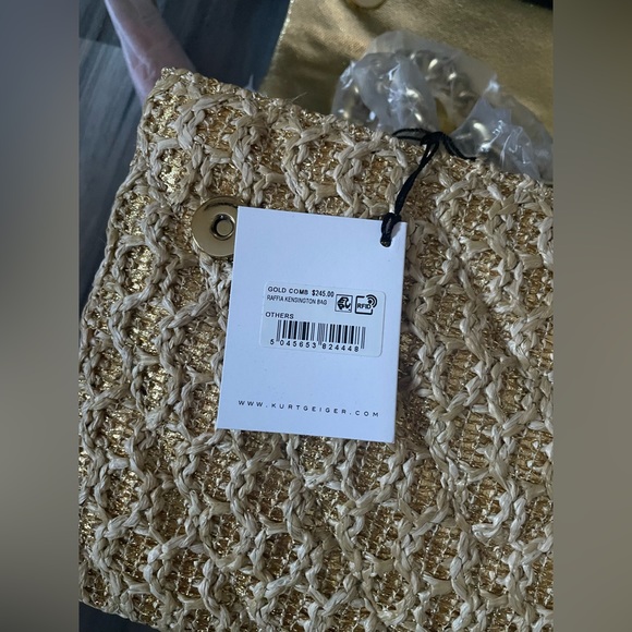 Kurt Geiger Raffia Handbag - Picture 12 of 12